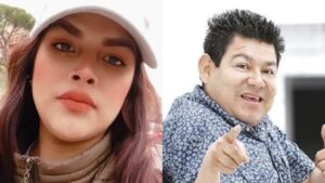 Jhazmin Gutarra, esposa de Dilbert Aguilar, responde por supuesta infidelidad: “Mi familia está bien”